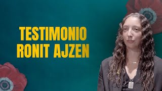 Testimonio Ronit Ajzen  Día de la Solidaridad Comunitaria [upl. by Ahsytal]