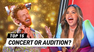 They turned their Blind Audition into a CONCERT on The Voice [upl. by Ettenan264]