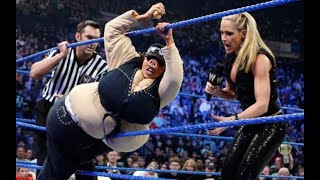 WWE Smackdown Michelle McCool vs quotPiggie Jamesquot January 29 2010 [upl. by Darice899]