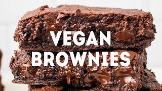 The Ultimate Fudgy Vegan Brownies [upl. by Johppa73]