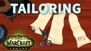 The Path to Suramar City WoW Tailoring [upl. by Aramenta]