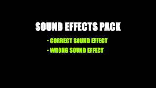 Correct sound effect  Wrong sound effect [upl. by Cristiano413]