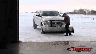 SNOWSPORT® Snow Plow  Move snow from the comfort of your truck [upl. by Ehtyaf771]