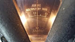 BC312 military radio of 1943 Made in USA [upl. by Huesman945]