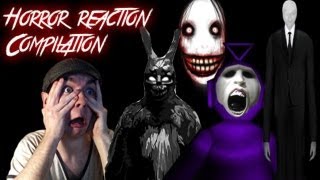 Random Horror Reaction Compilation 12 [upl. by Yerfej218]