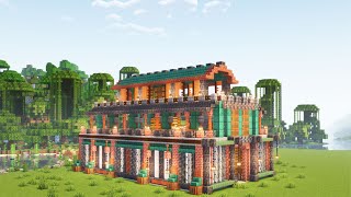 How to build Steampunk Storage house  Minecraft tutorial [upl. by Roy]