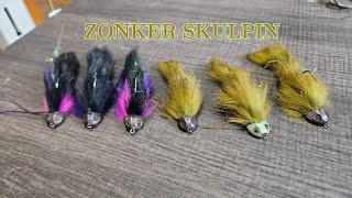 Zonker Sculpin Pattern  Works Great for Trout Bass amp Even Salmon [upl. by Karab]