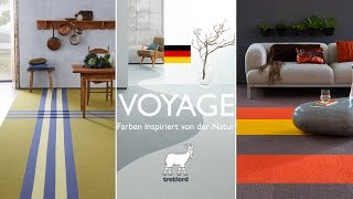 tretford Teppich quotVOYAGE  Farben inspiriert von der Naturquot [upl. by Powell]