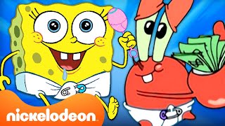 SpongeBobs Cutest BABY Moments For 30 Minutes 👶  Nicktoons [upl. by Giannini]