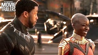 BLACK PANTHER  TChalla returns from Civil War in a New Clip for Marvel Superhero Movie [upl. by Oakes]