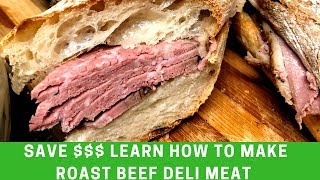 Sous Vide Roast Beef Recipe  SOUS VIDE Deli Roast Beef [upl. by Gottfried]