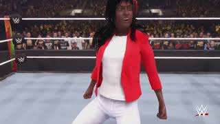 Zoey Howzer vs LaCienega Boulevardez WORLD heavyweight champion match [upl. by Bigot]