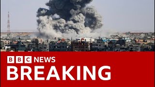 International Court orders Israel to halt offensive in Rafah  BBC News [upl. by Aynatan]