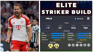 ELITE STRIKER BUILD UPDATED  EA SPORTS FC 24 CLUBS BALLER BUILD [upl. by Idihsar]