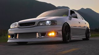 The Cleanest Toyota Chaser 1JZGTE Youve Ever Seen  Chasing Sunsets [upl. by Ahkos]