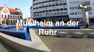 Walking Tour of Muelheim an der Ruhr NRW Germany 🇩🇪 [upl. by Gretna69]