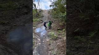 Kawasaki KX112 hillclimb bikelife [upl. by Afihtan]