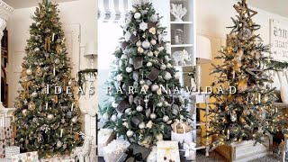 TENDENCIAS NAVIDEÑAS 20232024 🎄🎅 ARBOLES de NAVIDAD en TENDENCIA🎄 IDEAS para NAVIDAD [upl. by Aicemaj]