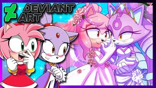 Amy amp Blaze VS DeviantArt FT Tails [upl. by Astor]