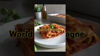 World best lasagne instantrecipe cheese viralvideo [upl. by Yhtur]