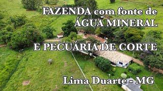 FAZENDA com fonte de água mineral 144 hectares 📍Lima Duarte  MG 💰R550000000 [upl. by Stambaugh246]