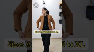 Meesho coat review Formal coat for women from meesho  winter coat for women [upl. by Euqinamod]