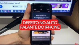 COMO TIRAR XIADO OU RUIDO DO AUTO FALANTE DO IPHONE [upl. by Rolf]