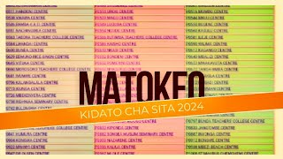 MATOKEO YA KIDATO CHA SITA 20242025 ACSEE RESULTS 2024 [upl. by Latta]