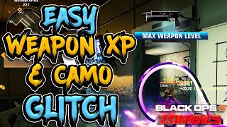 BO6 INSANE WEAPON XP FARM GLITCH AND EASIEST CAMO GRIND in Black Ops 6 Zombies [upl. by Howell525]