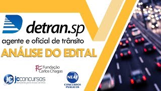 Concurso Detran SP 2019 Análise do Edital para 400 vagas [upl. by Lorolla]