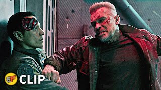 T800 vs Rev 9  Airplane Fight Scene  Terminator Dark Fate 2019 Movie Clip HD 4K [upl. by Yelssew356]