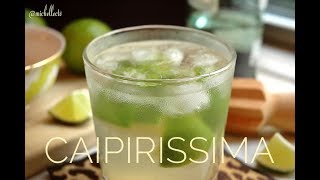 How to Make a Caipirissima a Caipirinha or Caipivodka Cocktail [upl. by Canon814]