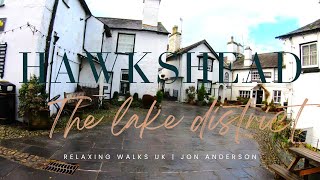 Hawkshead Village Walk  The Lake District National Park Cumbria  4K [upl. by Eixid967]