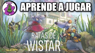 RATAS DE WISTAR  Cómo se juega  TUTORIAL  Juego de Mesa  unna [upl. by Silsbye]