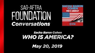 Conversations with Sacha Baron Cohen of WHO IS AMERICA [upl. by Eesac146]