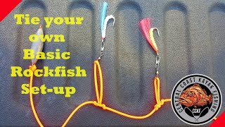 Simple Rockfish Set up  How to tie your own [upl. by Enilecram]