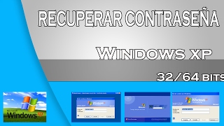 Como recuperar CONTRASEÑA de windows XP GRATIS facil y rapido 2023 [upl. by Retsub]