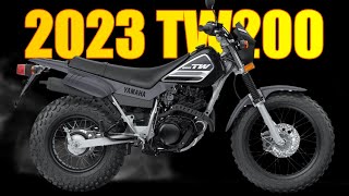 2023 YAMAHA TW200 DUAL PURPOSE FAT TIRES [upl. by Uttica]