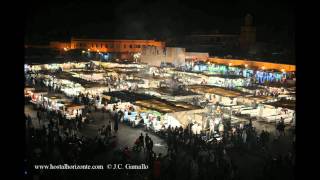 Time Lapse Jemaa el Fna Marrakech [upl. by Jocelyn]