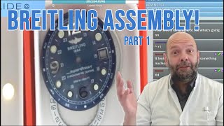 Breitling Super Ocean ETA 2824 Assembly part 1of2 [upl. by Gilbert]