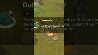 Making some Dubious Food zelda gaming nintendo nintendoswitch thelegendofzeldabreathofthewild [upl. by Crabb605]