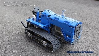 Lego Crawler Tractor 42042 CModel [upl. by Yerfoeg60]