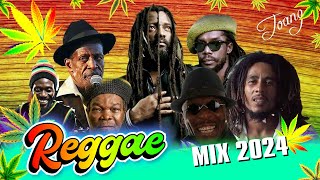 New Reggae Mix 2024 🎶 Bob Marley Jimmy Cliff Lucky Dube Bunny Wailer Joseph Hill Culture [upl. by Enialedam411]