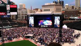 Paul McCartney Comerica Park Detroit 72411 does Marvin Gayes quotHitch Hikequot amp quotThe Night Beforequot [upl. by Mayne951]