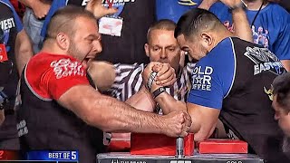 ALIZHAN MURATOV vs ERMES GASPARINI Left Hand  EvW12 [upl. by Anilos]