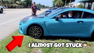 Taking the LEXUS RCF to its FIRST car show [upl. by Lissy]