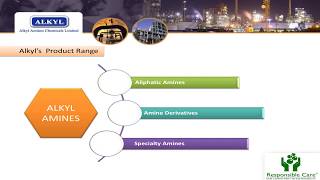 ALKYL AMINES CHEMICALS LTD Investor Presentation [upl. by Mya609]