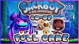 Sackboy A Big Adventure FULL GAME Longplay CoOp PS4 PS5 [upl. by Bobbie]