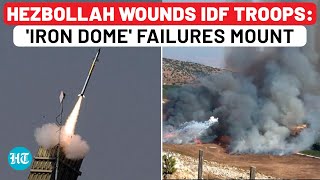 IDF Admits Hezbollah Seriously Hurt Troops Amid 55Rocket Attack Iron Dome Fails Again  Iran [upl. by Lehctim]