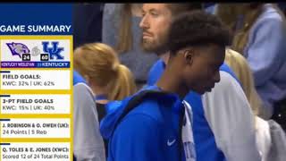 Kentucky Wildcats vs Kentucky Wesleyan  202425 Exhibition Highlights  Big Win in Rupp Arena [upl. by Ativet502]